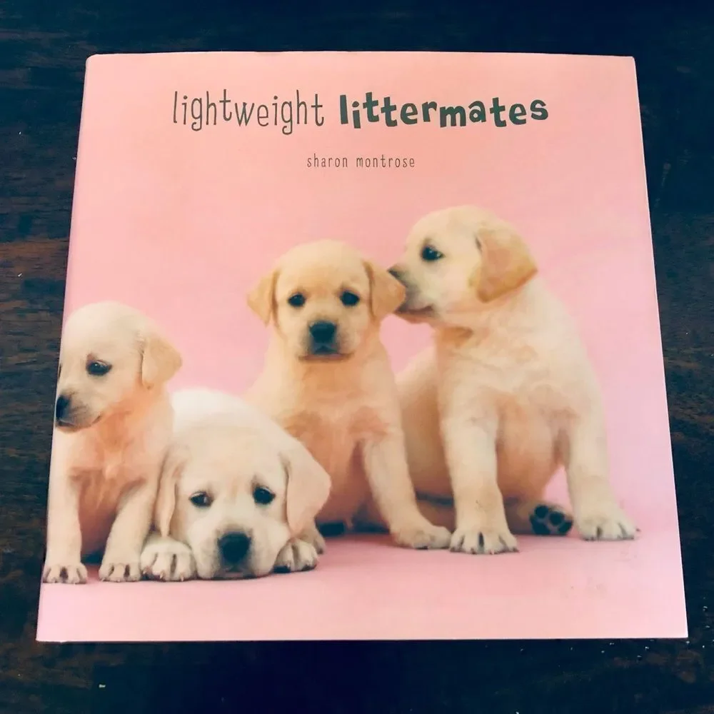 Lightweight Littermates Puppy Dog Portrait Photo Book